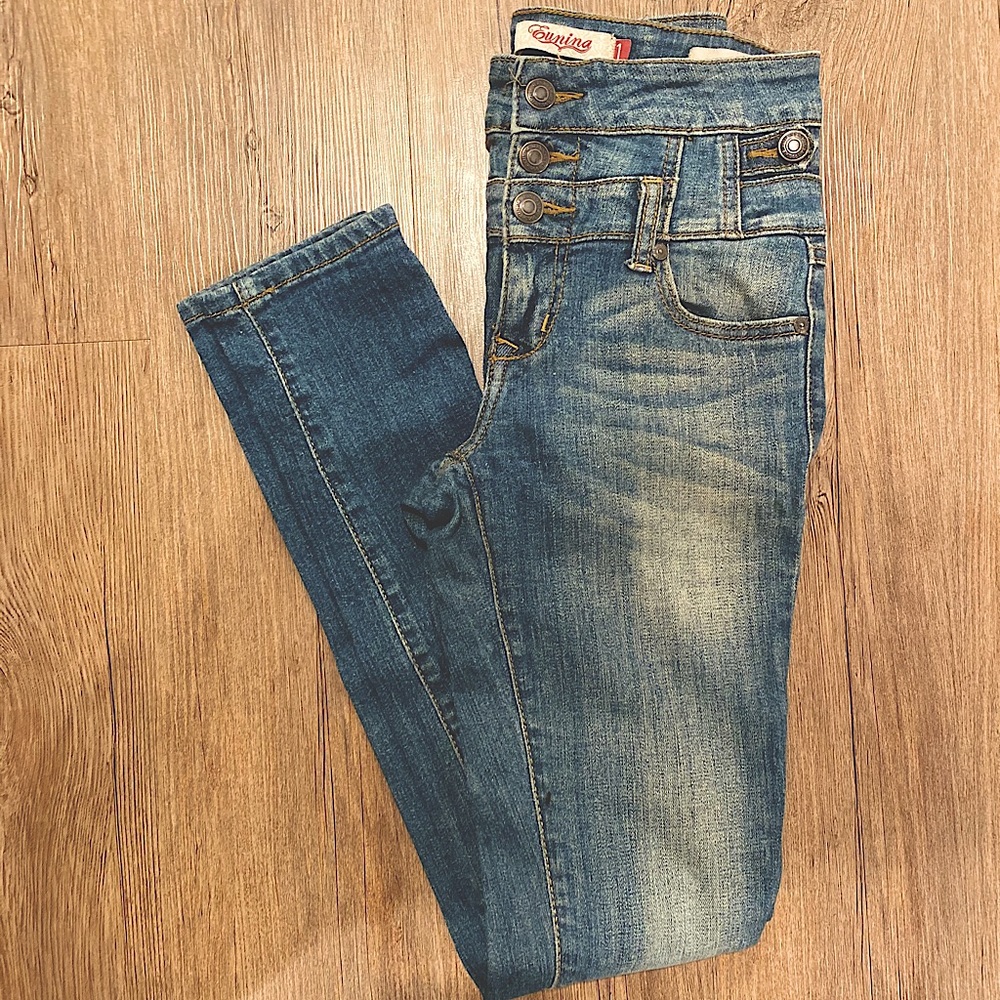 Eunina High Rise Skinny Jeans